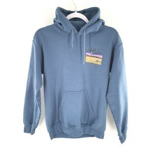 Death Valley California Nearly There Hoodie Sweatshirt Small Unisex Light Blue S
